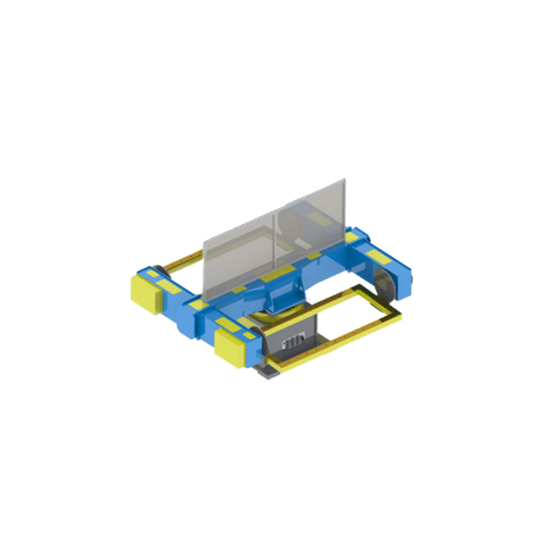 Horizontal Gyration 3 Axis Servo Positioner EVS-TWP-S-500/1000